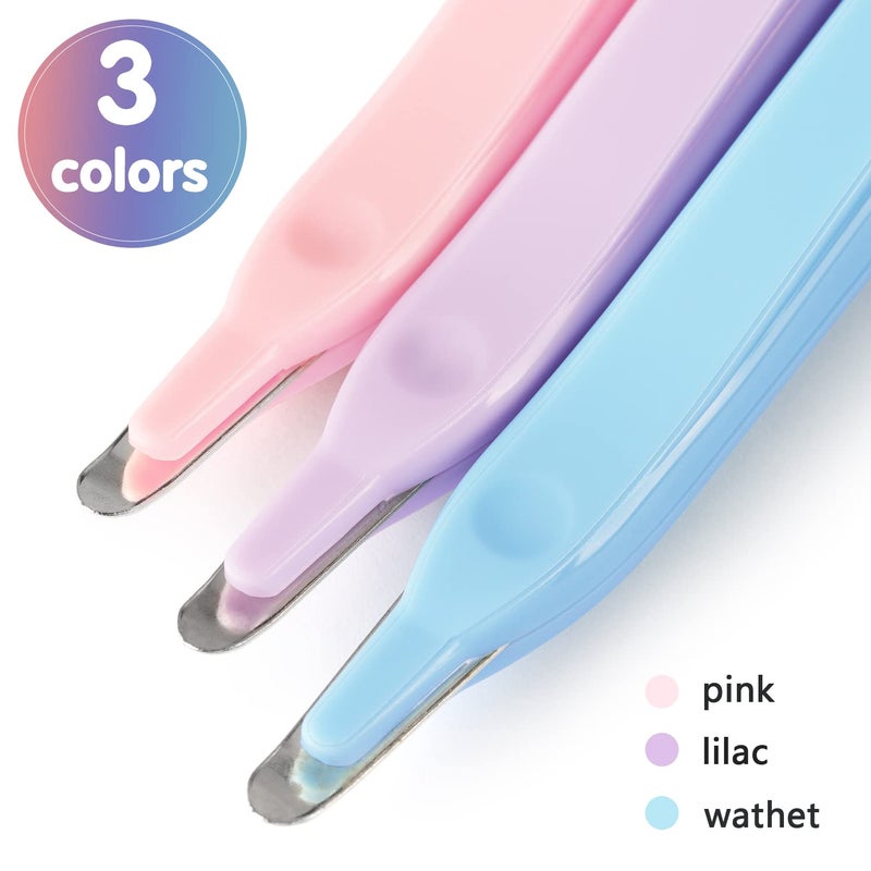 ZZTX 3 PCS Professional Magnetic Staple Remover Puller Rubberized Staples Remover Staple Removal Tool for School Office Home(Blue  Pink  Purple) - Image 5